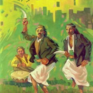 لوحة للفنان التشكيلي ياسر العنسي لوحة للفنان التشكيلي ياسر العنسي