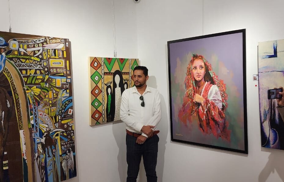 التشكيلي ردفان المحمدي يمثل اليمن في الفعاليات الفنية العربية